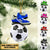 2022 Personalized soccer Christmas Ornament-Great Gift Idea For Soccer Players&Soccer Lovers